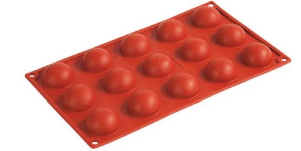 Pavoni Formaflex 50mm Diameter Half Sphere Professional Silicon Mould